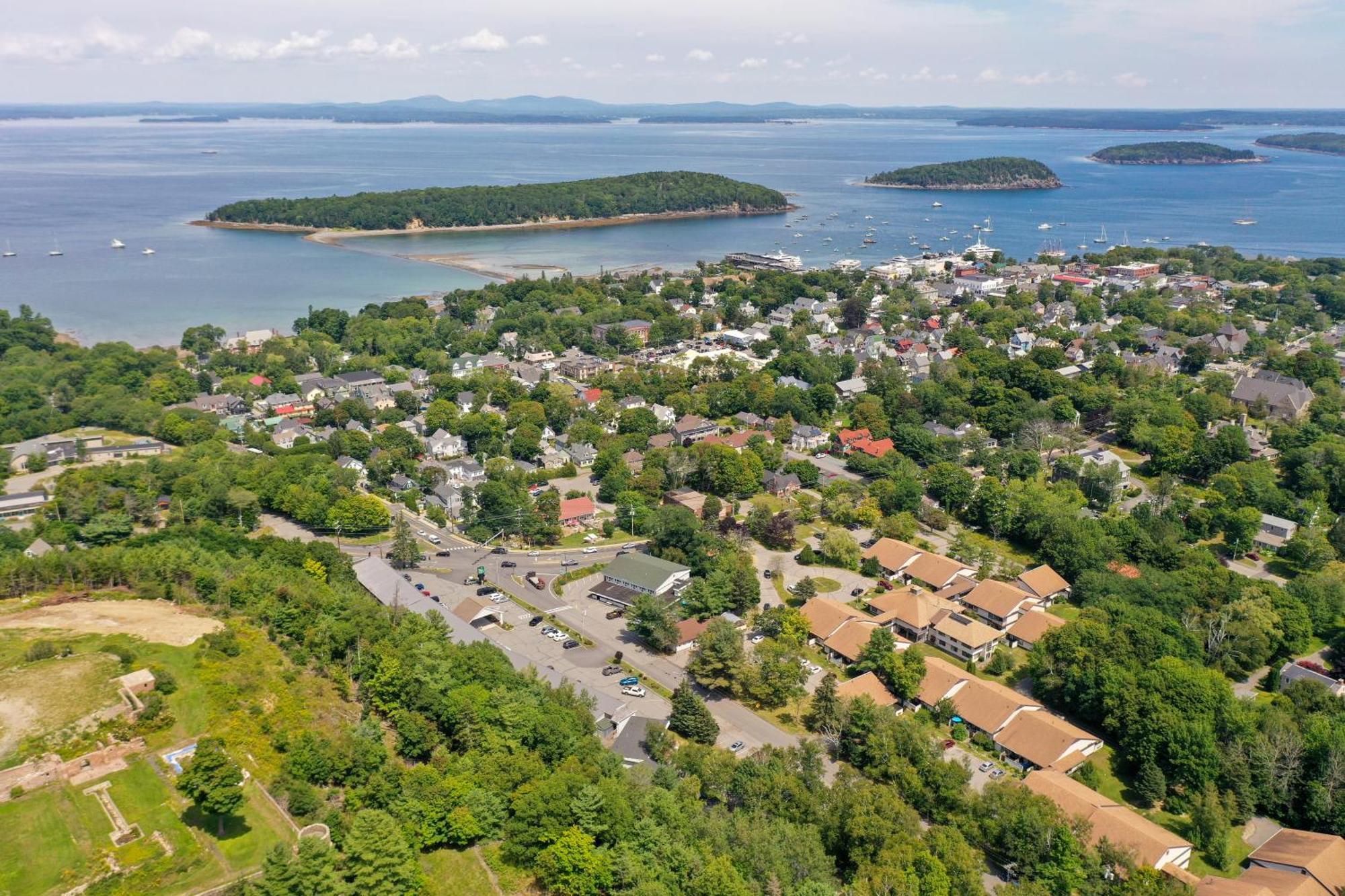 Seasider Motel Bar Harbor Bagian luar foto